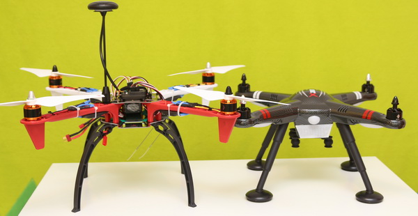 F450 DIY quadcopter vs XK X380