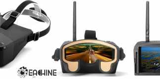 Eachine EV800 FPV goggles