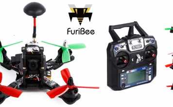 FuriBee F180 FPV quadcopter