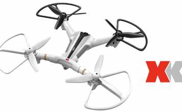 XK X300F and XK X300W drones