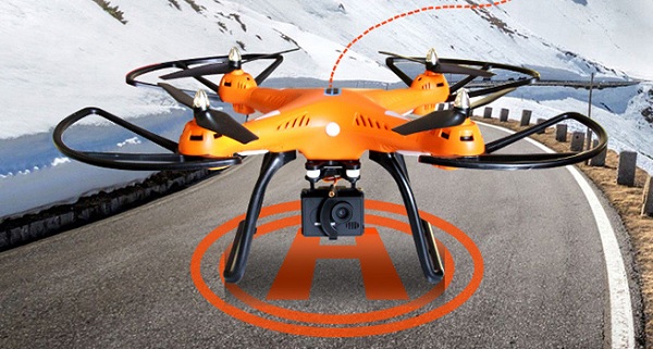 Huanqi H899C with quadcopter GPS return to home