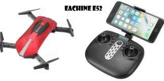 Eachine E52 selfie quadcopter