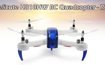 Helicute H818HW drone