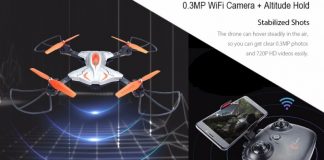 TKKJ TK111W foldable quadcopter