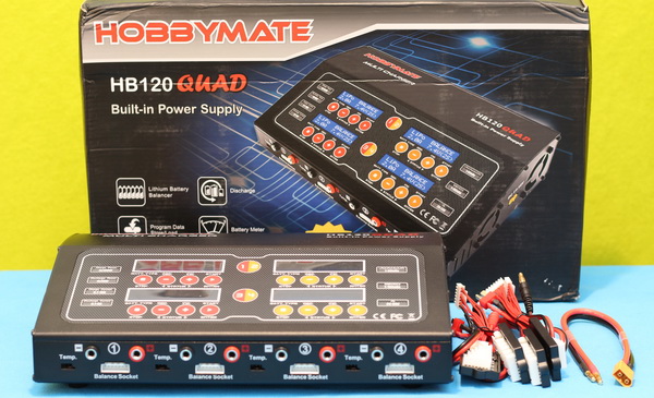 HobbyMate HB120QUAD review: Box content