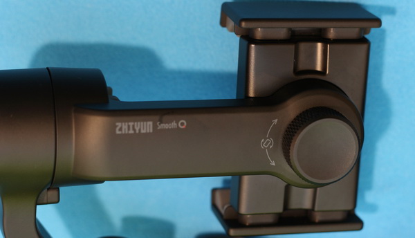 Zhiyun Smooth Q gimbal review: Device orientation