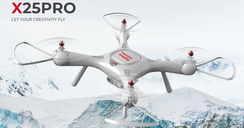 Syma X Pro Drone Dual Gps And Intelligent Flight Modes First