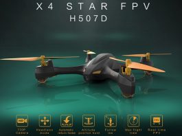 Hubsan H507D X4 STAR done quadcopter