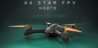 Hubsan H507D X4 STAR done quadcopter