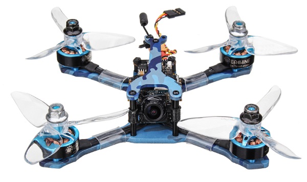 Eachine Wizard TS130 drone design
