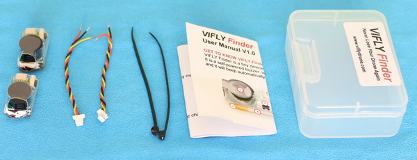 VIFLY Finder Drone Buzzer review: Box content