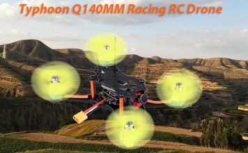 Typhoon Q140 FPV racing drone