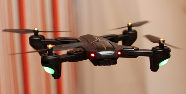 VISUO XS812 GPS drone review: Test flight