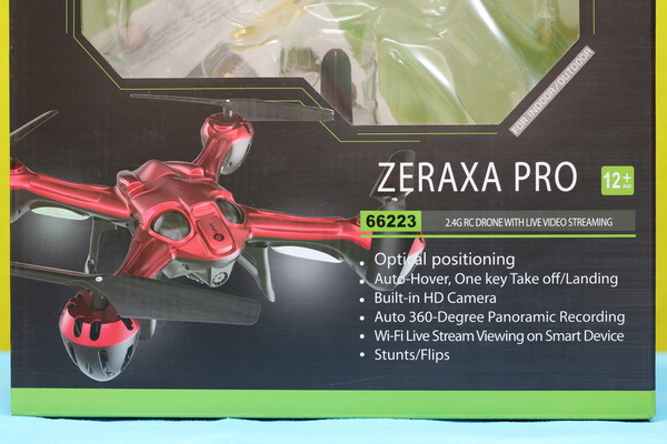 Lefant Zeraxa Pro drone review: Box