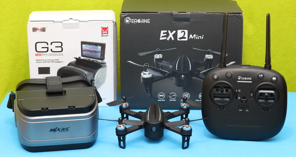 Eachine EX2Mini review: Package content