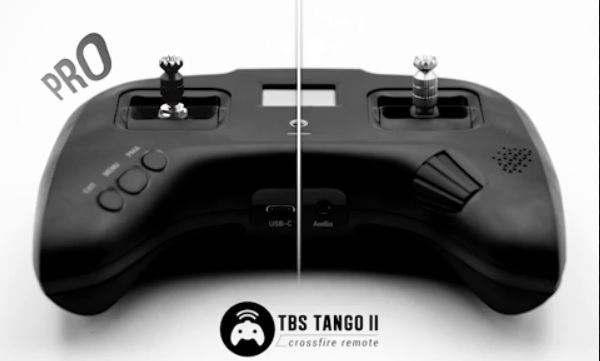 TBS Tango 2 PRO buttons and switches