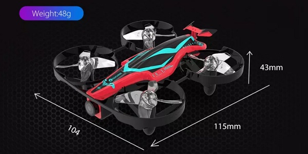 Eachine E013Plus size and weight