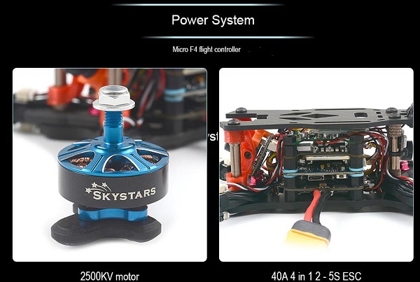 SKYSTARS RXT-X219 power system