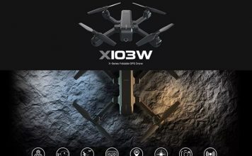 MJX X103W GPS drone