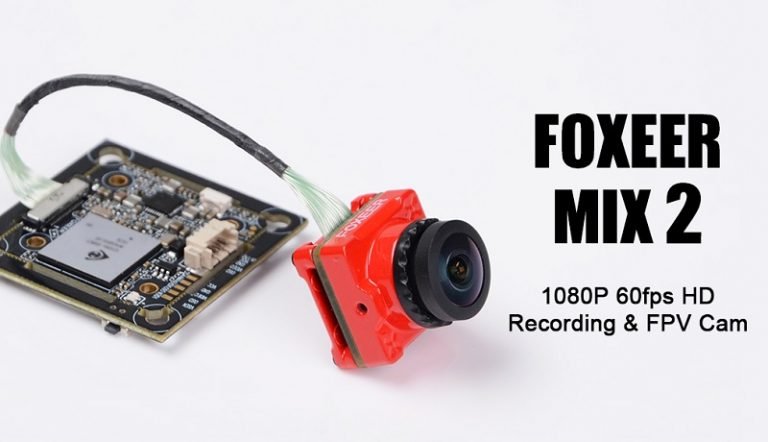 Foxeer Mix 2 Fpv Camera With On-board Recording - First Quadcopter