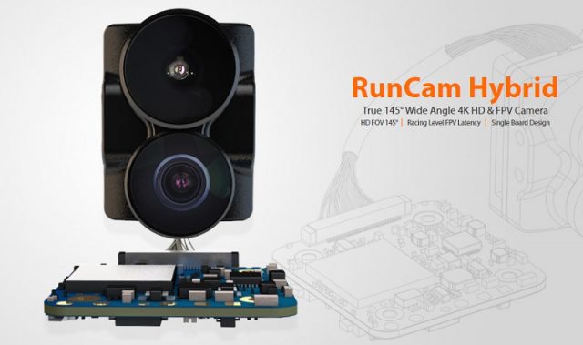 RunCam Hybrid 4K camera for FPV drones - First Quadcopter