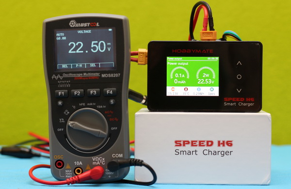 HOBBYMATE Speed H6 as Power supply mode