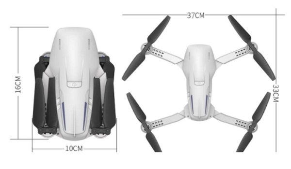 ToySky S162: Mavic Mini clone for less $100 - First Quadcopter