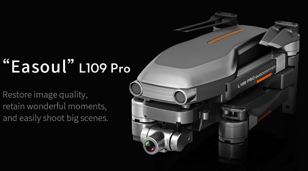 L109 Pro Gps 5g Wifi 800m Fpv With 4k Hd Camera 2axis Mechanical