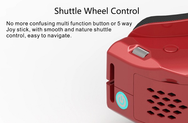 Easy to use shuttle wheel control