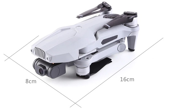 Size of F007 drone
