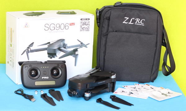 ZLRC SG906 PRO 2 review: Unboxing