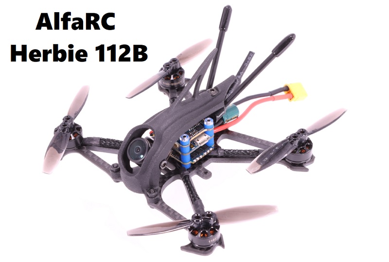 AlfaRC Herbie 112B: FPV drone - Quadcopter