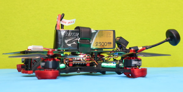 Tattu 4S 2300mAh 45C 5-inch drone test