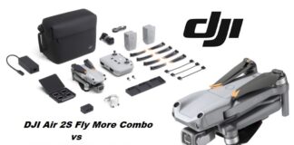 DJI Air 2S Fly More Combo vs Standard box