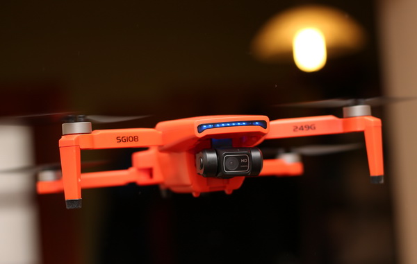 Range of SG108 Pro drone