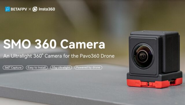 Insta360 SMO 360: Ultralight Panoramic Camera for drones - First Quadcopter