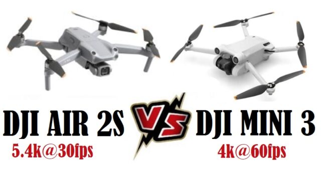 DJI MINI 3 Vs Air 2S: What Are The Differences? - First Quadcopter