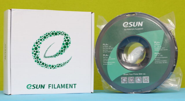 eSUN PLA filament packaging
