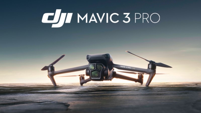 DJI Mavic 3 Pro with DJI RC, Flagship Triple-Camera Drone with 4/3 CMOS  Hasselblad Camera, 43-Min Flight Time, 15km HD Video Transmission, FAA  Remote