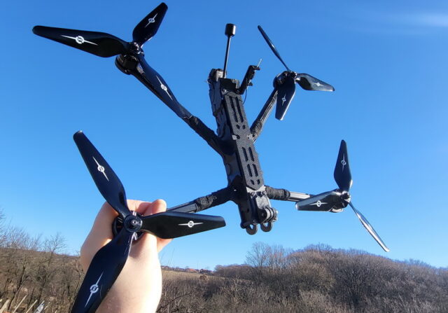 Master Airscrew prop on Chimera9 ECO drone