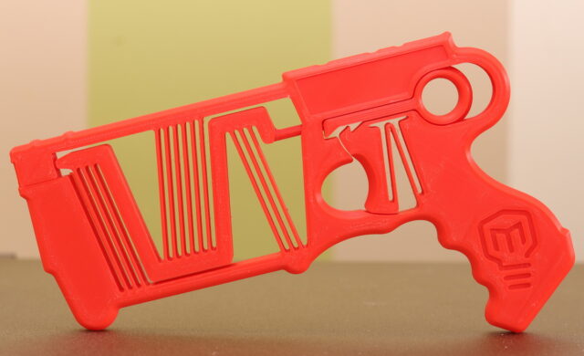 3D printed Compliant Mechanism Blaster