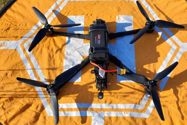 FullSend 6S 6000mAh Li-ION battery on Chimera 9 ECO drone