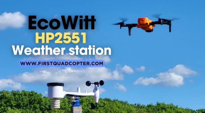 EcoWitt HP2551 weather station