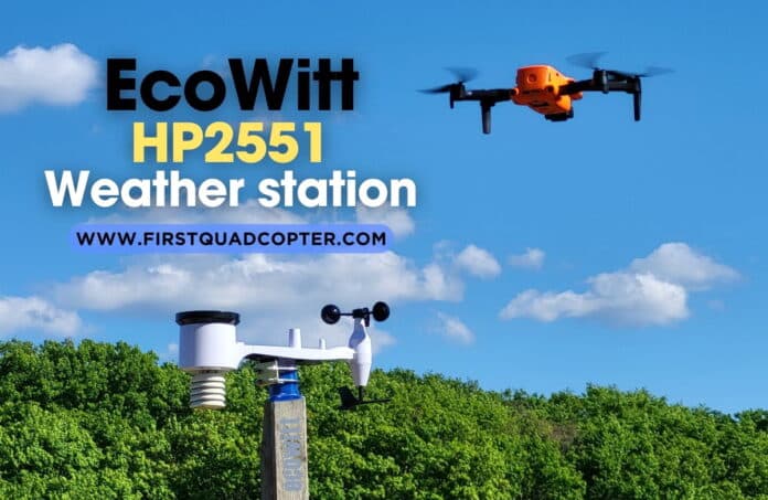 EcoWitt HP2551 weather station