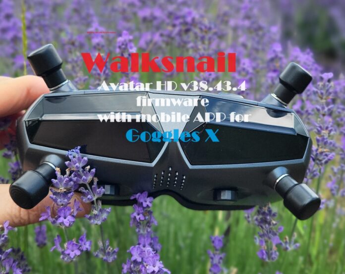 Walksnail Avatar HD v38.43.4 firmware