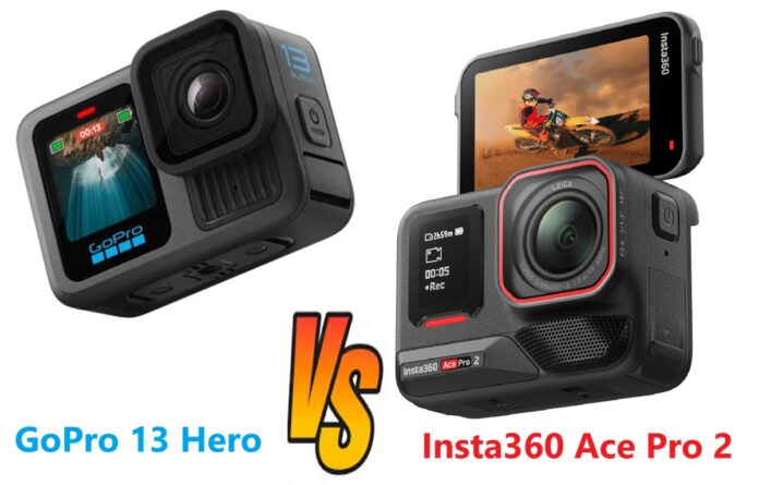 GoPro 13 Black frente a Insta360 Ace Pro 2