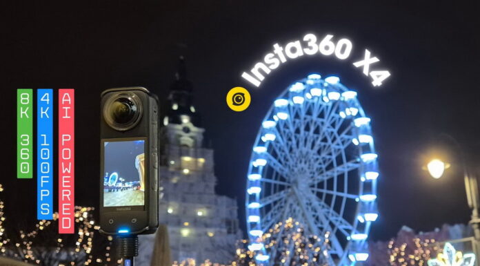 Insta360 X4 camera