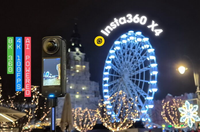 Insta360 X4 camera